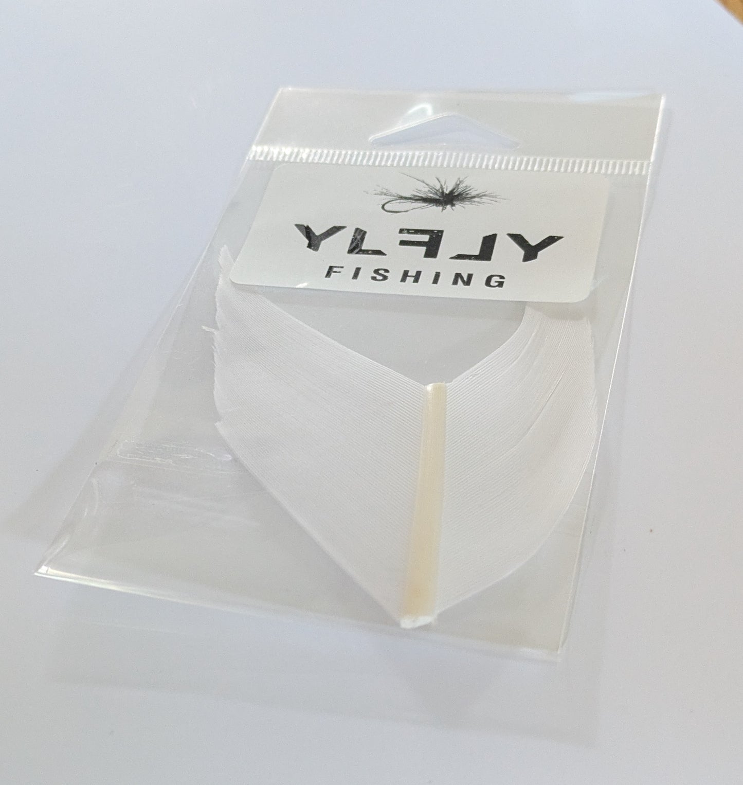 Quill gris clair Ylflyfishing