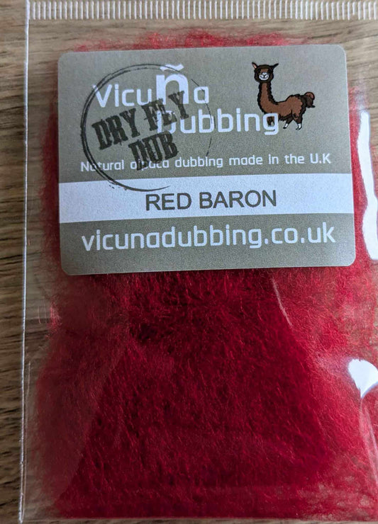 Vicuna dry fly Dubbing Red Baron (Ecdyo)